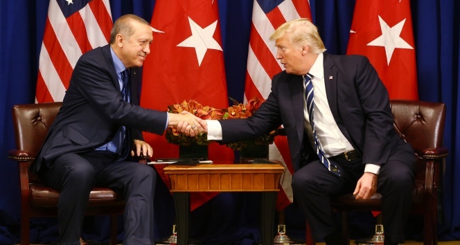 Cumhurbaşkanı Erdoğan, ABD Başkanı Trump ile görüştü