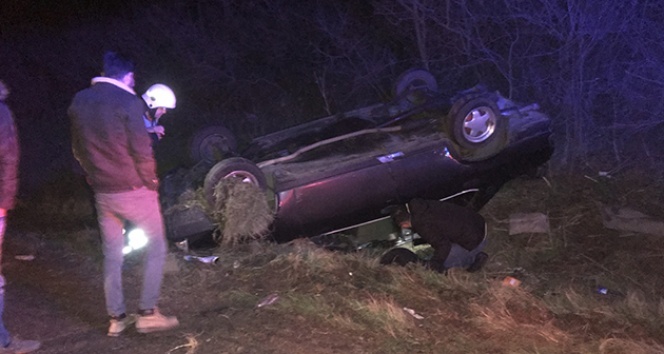 Tekirdağ’da trafik kazası, yaralananlar var
