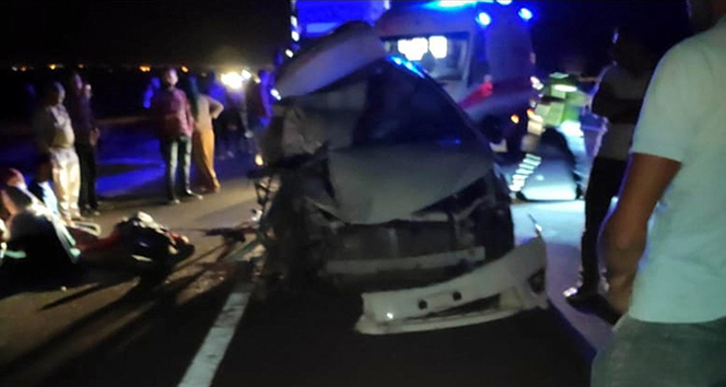 Diyarbakır’da zincirleme kaza: 2 ölü, 4 yaralı