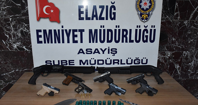 Elazığ’da 143’ü aranan 238 şahıs yakalandı, 61’i tutuklandı