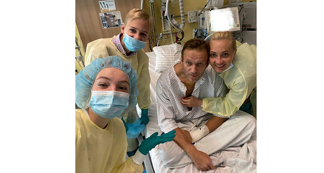 Komadan çıkan Rus muhalif Navalnıy’ın ailesiyle çekilmiş fotoğrafı yayınlandı