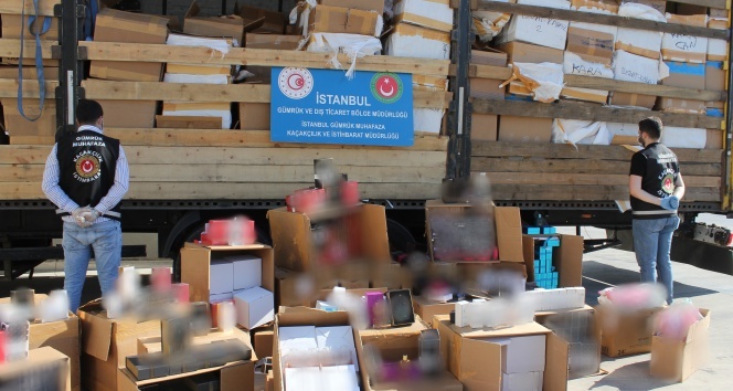 İstanbul’da 10 milyon lira değerinde kaçak parfüm ele geçirildi